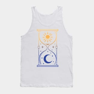 Day And Night. Time Flies By Tank Top